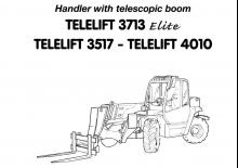 Teleskopické manipulátory Terexlift Telelift 3713 Elite