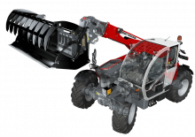 Teleskopické manipulátory Massey Ferguson TH.8043