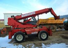 Teleskopické nakladače s horní konstrukcí Manitou MRT 1330