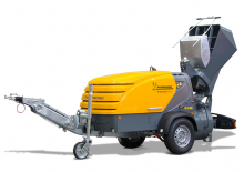 Pneumatické dopravníky Putzmeister M 740 DBS