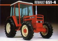 Traktory 4WD Renault 651-4