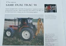 Traktory 4WD SAME Dual Trac 90 DT