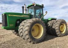 Traktory se zadním náhonem John Deere 9520