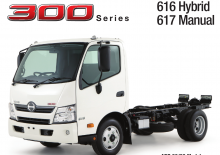 Tuhé podvozky Hino 300 616 IFS 4x2