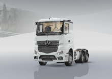 Tuhé podvozky Mercedes-Benz Actros 3343 L 6x4