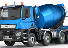 Tuhé podvozky DAF CF 370 FAD Mixer