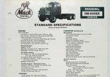 Tuhé podvozky Mack DM-600SX CA481 ET973 6x4