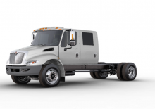 Tuhé podvozky International Durastar 4400 107 SBA Crew Cab Cummins L9