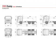 Tuhé podvozky Hyundai Commercial Vehicles H380.310 D6HA40A