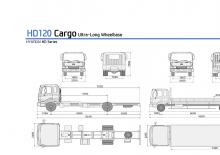 Tuhé podvozky Hyundai Commercial Vehicles HD 120 4x2 D6GA25A