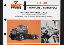 Tuhé podvozky Mack RL457L CA49 1150 4x2