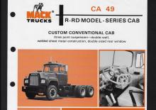 Tuhé podvozky Mack RL457L CA49 1160 4x2