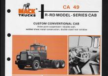 Tuhé podvozky Mack RL493L CA49 V555 4x2
