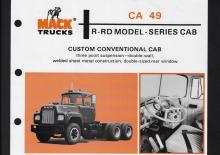 Tuhé podvozky Mack RS483L CA49 6V-53N 4x2