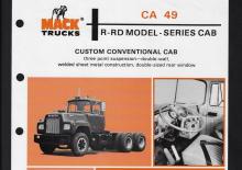 Tuhé podvozky Mack RS493L CA49 V555 4x2