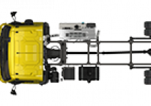 Tuhé podvozky DAF XB 190 FA 08t