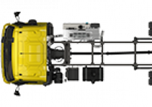 Tuhé podvozky DAF XB 190 FA 10t