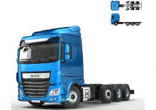 Tuhé podvozky DAF XF 450 FAK
