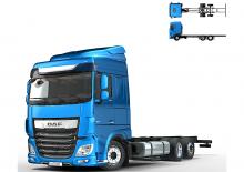 Tuhé podvozky DAF XF 450 FAR Low Deck
