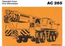 Univerzální terénní jeřáby Terex-Demag AC 265 (8x8x8) Y