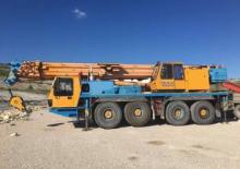 Univerzální terénní jeřáby Krupp KMK 4080 (15,8 t)