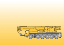 Univerzální terénní jeřáby Liebherr LTM 1150-6.1 (12x8x12)