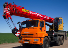 Univerzální terénní jeřáby Sany SPC250T4