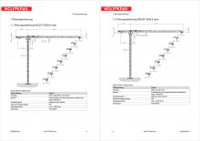 Věžové trolejové jeřáby s horní otočí Wolffkran 5020.8 clear