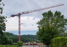 Věžové trolejové jeřáby s horní otočí Wolffkran 5520 SL-6