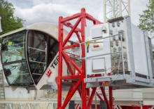 Věžové trolejové jeřáby s horní otočí Terex Comedil (Zeppelin) CTT 162-8