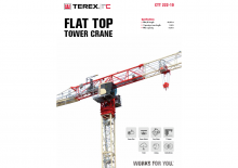 Věžové trolejové jeřáby s horní otočí Terex Comedil (Zeppelin) CTT 222-10