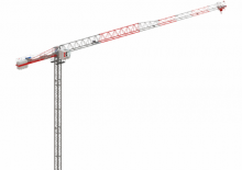 Věžové trolejové jeřáby s horní otočí Krupiński KR 96-5 FLAT TOP