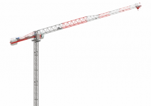 Věžové trolejové jeřáby s horní otočí Krupiński KR 96-6 FLAT TOP