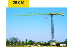 Věžové trolejové jeřáby s horní otočí Zeppelin ZBK 80-FK38-TS13-KL