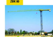 Věžové trolejové jeřáby s horní otočí Zeppelin ZBK 80-FK38-TS13-SL