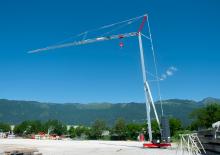 Věžové trolejové jeřáby se spodní otočí TEREX CRANES CBR 32 H 4