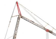 Věžové trolejové jeřáby se spodní otočí Terex Comedil (Zeppelin) CBR 40 H