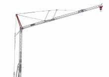 Věžové trolejové jeřáby se spodní otočí TEREX CRANES CSE 36