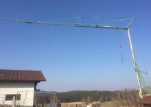 Věžové trolejové jeřáby se spodní otočí Potain HD 40 A-LVF