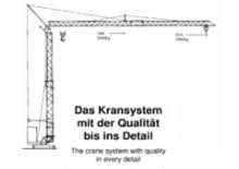 Věžové trolejové jeřáby se spodní otočí König K 31 S-2,6 m (2/4 )