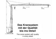 Věžové trolejové jeřáby se spodní otočí König K 31 S-2,6 m (2/4 )