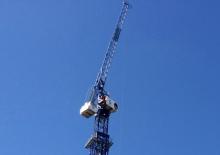 Věžové výkyvné jeřáby s horní otočí Jost Cranes JTL 168.8