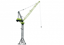 Věžové výkyvné jeřáby s horní otočí Zoomlion L760-50VD