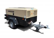 Přenosné vzduchové kompresory - dieslové, elektrické a benzínové Doosan 10/53 