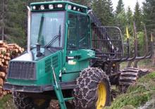 Vyvážecí traktory Timberjack 1010 B