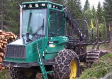 Vyvážecí traktory Timberjack 1010 B