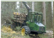 Vyvážecí traktory John Deere 1010 D