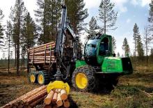 Vyvážecí traktory John Deere 1010 E