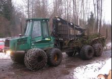 Vyvážecí traktory Timberjack 1110 C