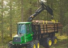 Vyvážecí traktory John Deere 1110 D Eco III